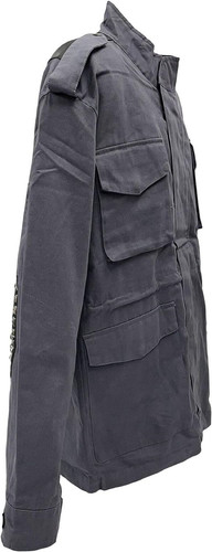 Punk M 65 Field Jacket Terminator Costume Studded Coat Rambo Vintage Military 3.jpg