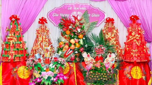 le cuoi trong dam cuoi truyen thong viet nam gom nhung gi 202204251042200415