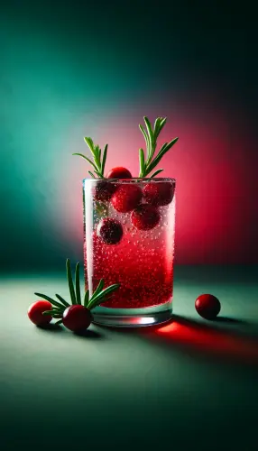 Cranberry Rosemary Refresher