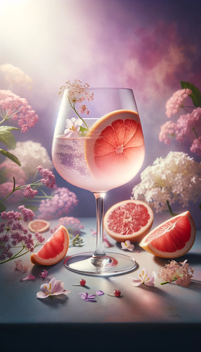 Elderflower Grapefruit Sipper