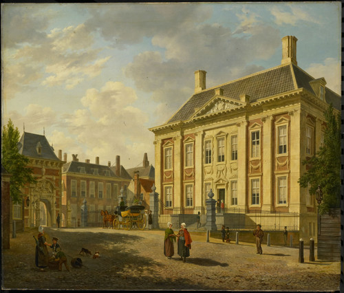 Hove, Bartholomeus Johannes van Маурицхёйс в Гааге, 1825, 62 cm х 72 cm, Дерево, масло