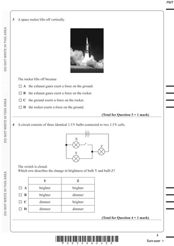 June 2019 QP Paper 1 Edexcel Physics A level (1) page 0003.jpg