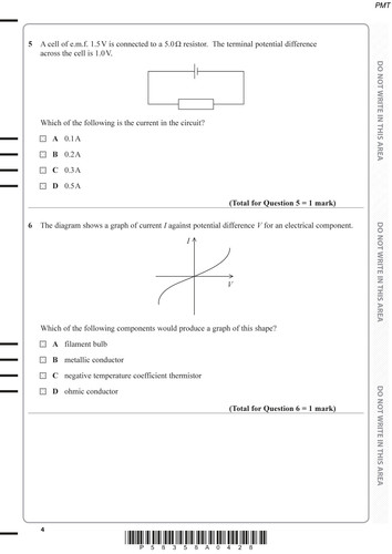 June 2019 QP Paper 1 Edexcel Physics A level (1) page 0004.jpg