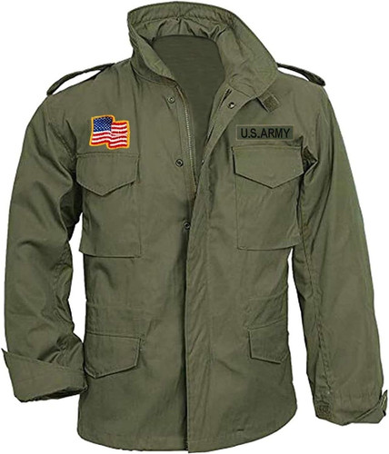John Rambo M65 Military US Army Olive Green Cotton Coat Jacket Sylvester Stallone 0 (1).jpg