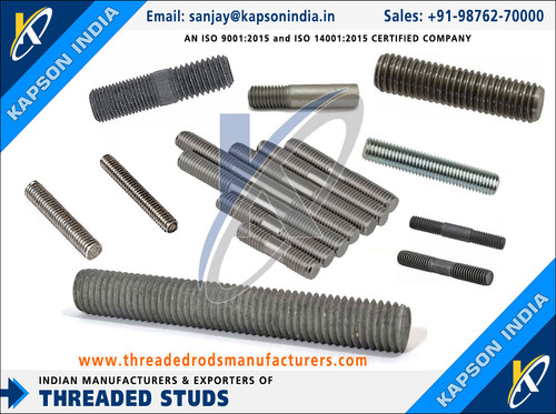 Threaded Studs manufacturers exporters in India http://www.threadedrodsmanufacturers.com +91-9876270.jpg