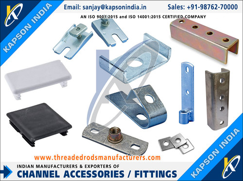 Channel Accessories & Fittings manufacturers exporters in India http://www.threadedrodsmanufacturers.jpg