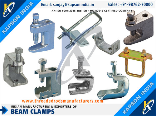 Beam Clamps manufacturers exporters in India http://www.threadedrodsmanufacturers.com +91-9876270000.jpg