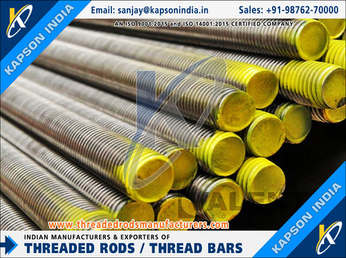 Hotdip Galvanized Threaded Bars manufacturers exporters in India http://www.threadedrodsmanufacturer.jpg