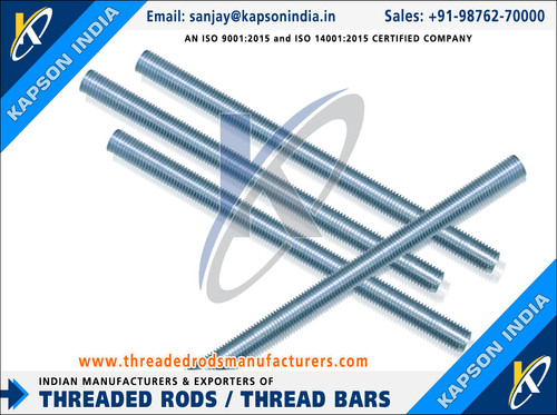 Threaded Rods & Thread Bars manufacturers exporters in India http://www.threadedrodsmanufacturers.co.jpg