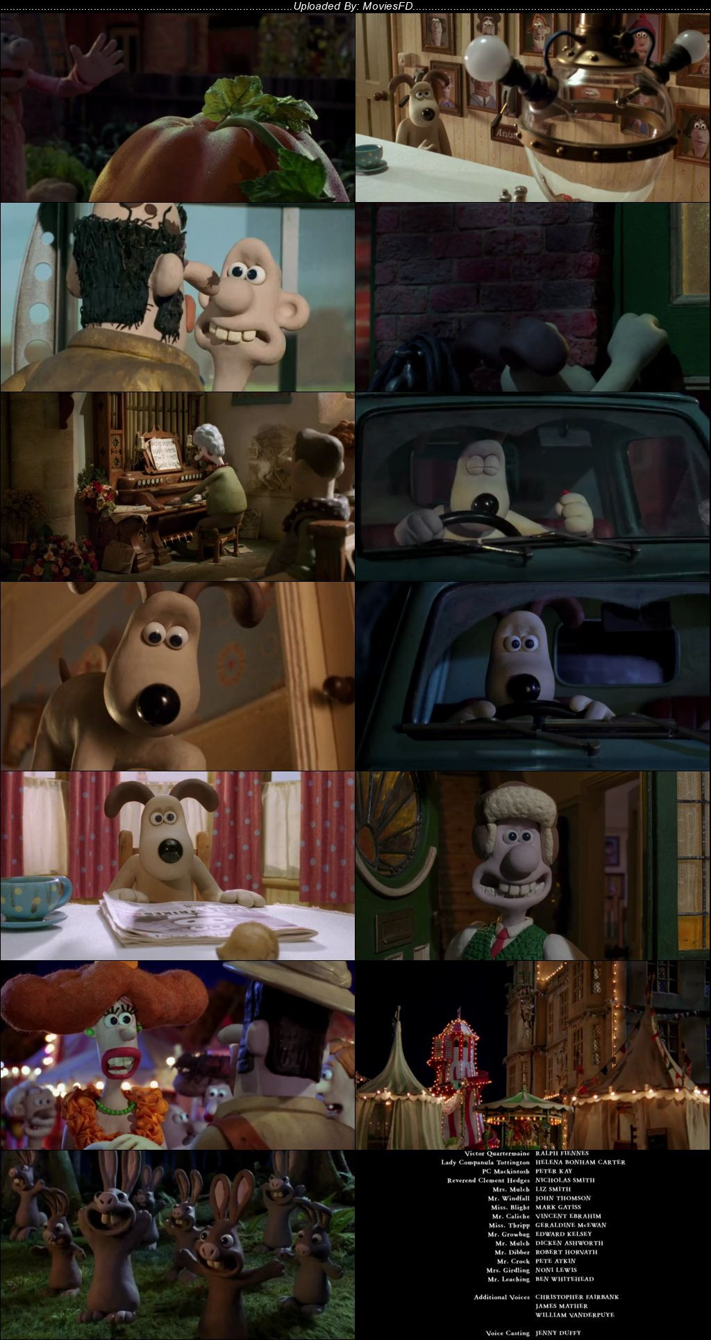Download Wallace & Gromit: The Curse of the Were-Rabbit (2005) BluRay [Hindi + English] ESub 480p 720p