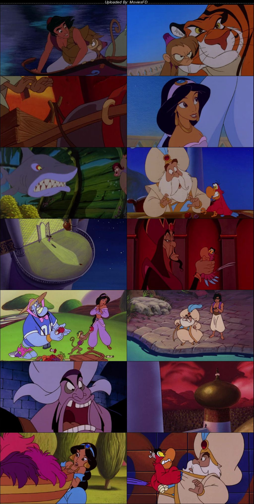 Download Aladdin 2: The Return of Jafar (1994) BluRay [Hindi + English] ESub 480p 720p
