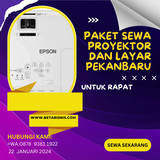 Paket Sewa Proyektor dan Layar Pekanbaru