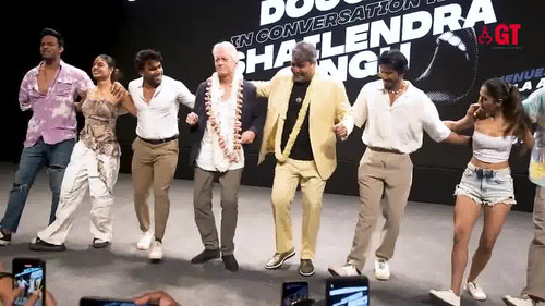 Michael Douglas dances to Naatu Naatu from RRR at IFFI 2023.jpg