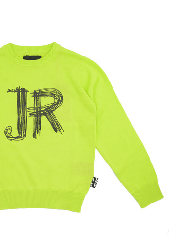 john richmond kids maglia in filo giallo lime bambino c.jpg