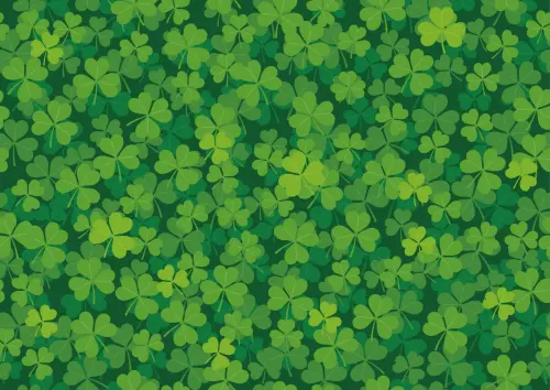 seamless clover background illustration for st patricks day horizontally and vertically repeatable f.webp