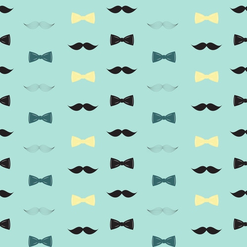 bow tie and mustache seamless pattern father s day background free vector.jpg