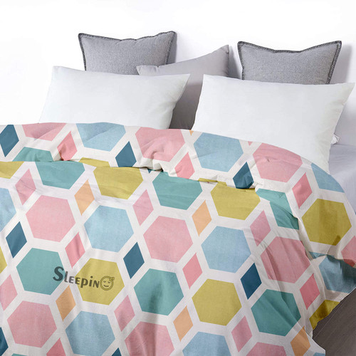 Pink Green Pentagon Print 1.jpg