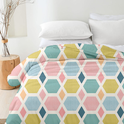 Pink Green Pentagon Print 6.jpg