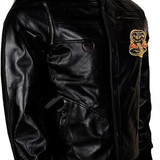 Johnny Lawrence Cobra Kaii Karate Kid Costume Jacket Red Or Black Leather Jackets For Halloween 1