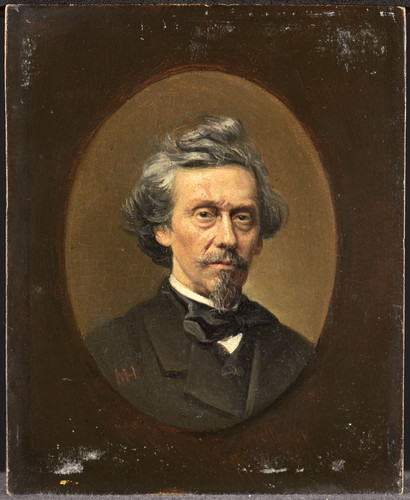 Haan, Meijer Isaac de Petrus Franciscus Greive (1811 72). Художник, 1895, 14,5 cm х 11,5 cm, Дерево,