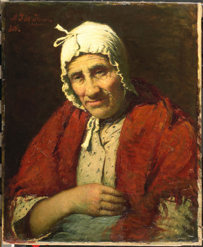 Haan, Meijer Isaac de Старая еврейская женщина, 1880, 63 cm х 52 cm, Холст, масло