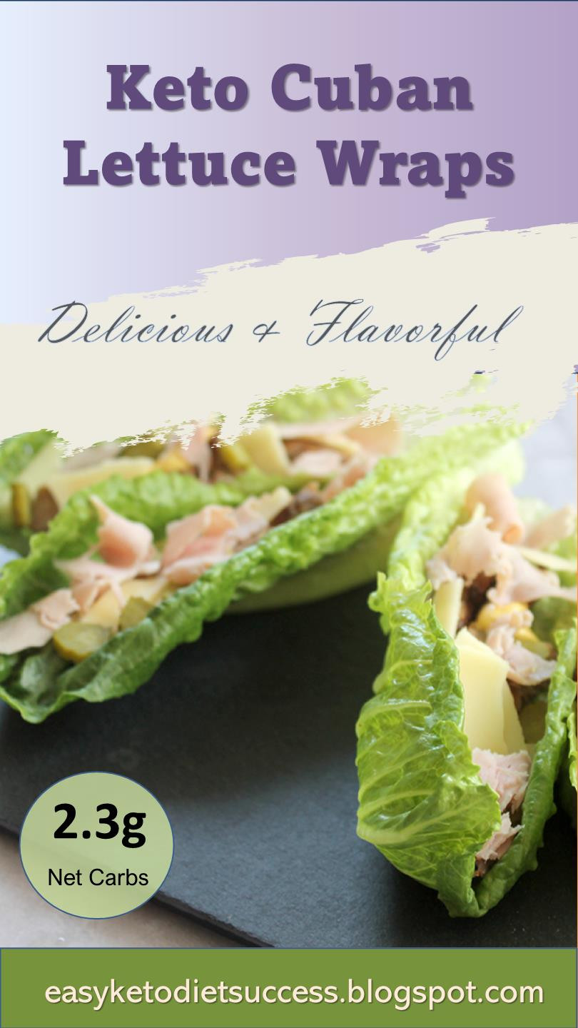 Keto Cuban Lettuce Wraps