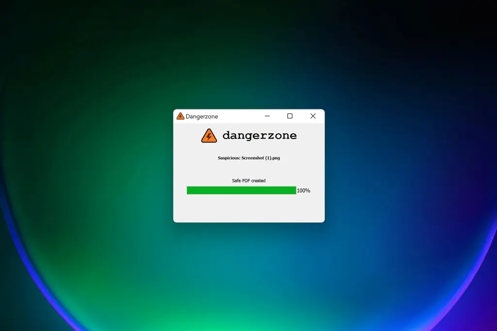 Dangerzone – How to open risky documents without taking risks?