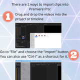 Text 4 How to import clips into Premiere Pro (1)