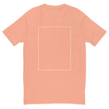 mens fitted t shirt desert pink front 6555cb5e01ac6