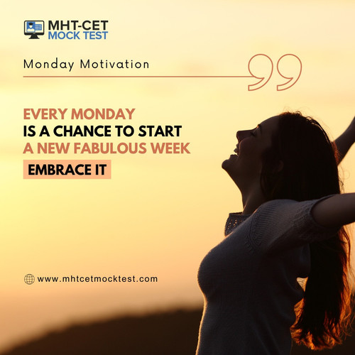 Monday Motivation MHT CET MOCK TEST.1