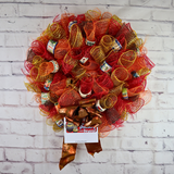 126 A Thanksgiv Ring Pottery Wreath