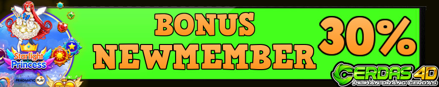CERDAS4D Bonus New Member 30%