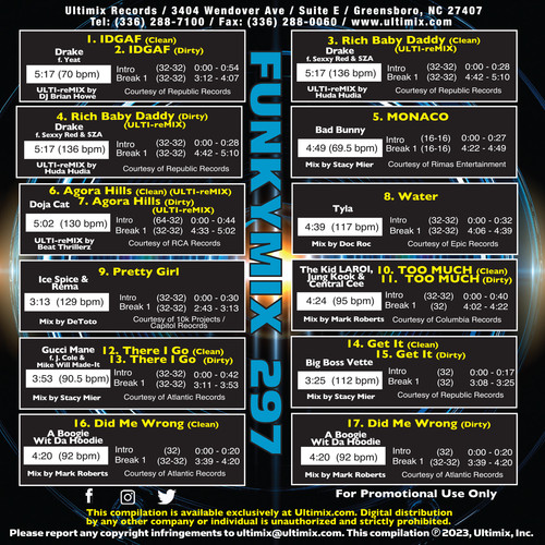 UM Funkymix 297 November 2023 Back.jpg