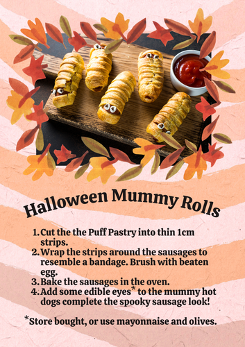 Halloween Mummy Rolls