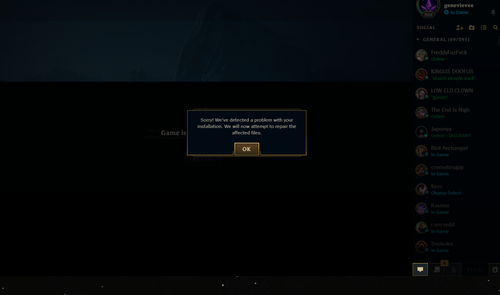 leagueerror