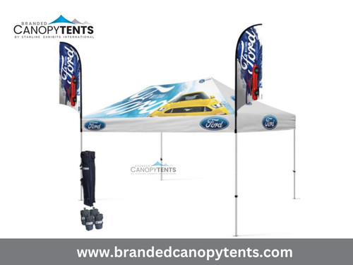 Instantly elevate your brand visibility with our Custom Pop Up Tent, designed to make a lasting impression at a moment's notice. Our pop-up tents are not just functional; they're a canvas for your brand identity. Tailor every detail to perfection and showcase your unique style at events, markets, or outdoor promotions. From vivid graphics to seamless setup, our custom pop-up tents are a game-changer in portable branding. Make a statement that pops – choose excellence with our Custom Pop-Up Tents, where your brand takes center stage with unmatched style and convenience!