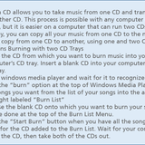 Burn CD