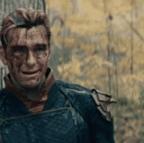 homelander crying laughing.gif
