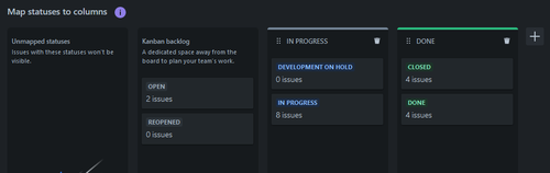 column Kanban backlog exists