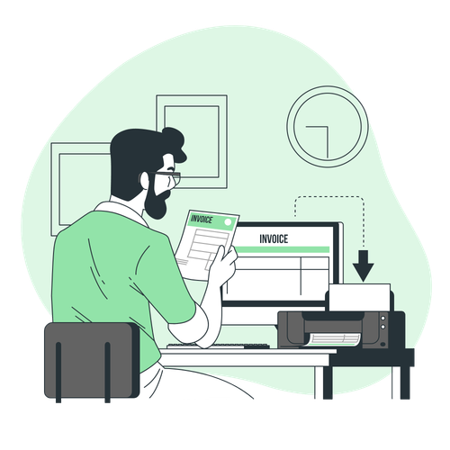 Printing invoices bro.png