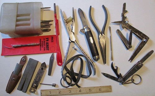 TU 87 lot tackle tools. a copy