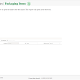 packaging items page
