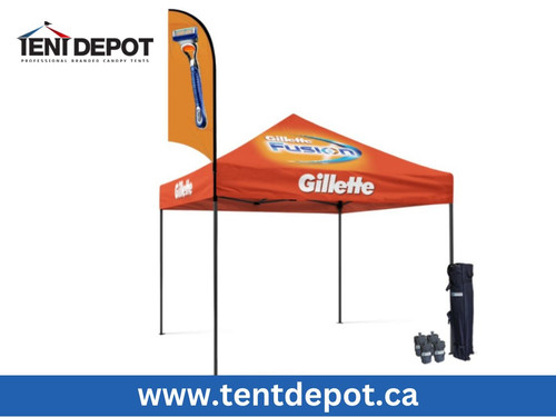 Elevate your events with our 10x10 custom tents, meticulously crafted to bring your vision to life. Whether you're hosting a trade show, outdoor festival, or corporate event, these tents provide a perfect blend of durability and style. With customizable graphics, colors, & branding options, our tents serve as a blank canvas for your creativity. Easy to set up & dismantle, these tents offer hassle-free convenience, making them an ideal choice for on the go events. Don't just host an event; make a statement with our 10x10 custom tents that embody quality, versatility, & unparalleled design.