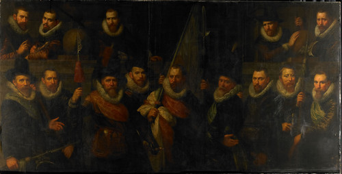 Moreelse, Paulus Компания капитана Jacob Hoynck и лейтенанта Nanning Cloeck, Амстердам, 1616, 169 cm