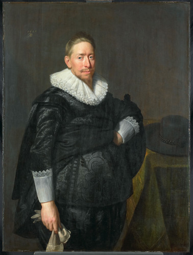 Moreelse, Paulus Портрет мужчины, возможно Reinier Pauw (1591 1676), 1625, 127,5 cm х 94 cm, Дерево,
