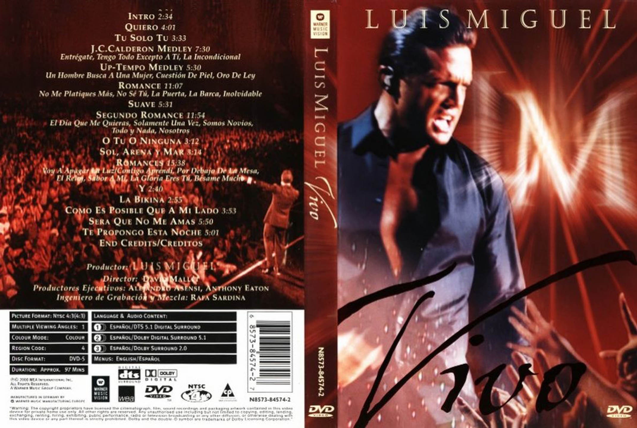 Luis Miguel Vivo - 2000 - Dvd5 - [Mega]