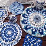 handmade spinus crochet blog - How To Better Choose and Use Crochet Coasters 3