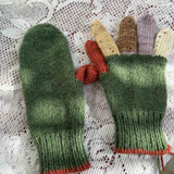 handmade spinus crochet blog - How To Better Crochet Mittens 2
