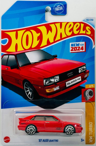 Машинка Hot Wheels '87 Audi Quattro 2024 Turbo (#102) HRY55.jpg