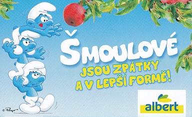 ALBERT Šmoulové 3 logo uvnitř aukce.jpg